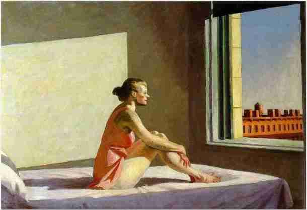 "Soleil du matin", Edward Hopper