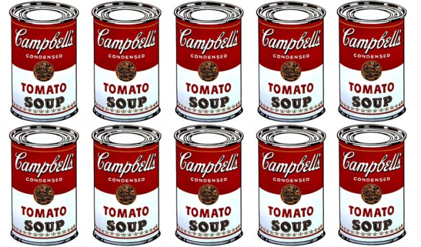 Soupe Campbell, Andy Warhol