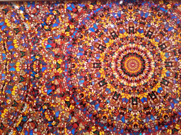 Butterfly (détail), Damien Hisrt