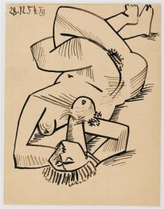 Etude pour "Les femmes d'Alger" d'après Delacroix, Pablo Picasso (Réunion des Musées Nationaux-Grand Palais)