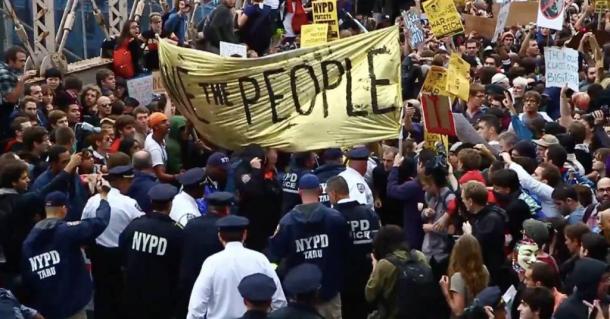 Occupy Wallstreet demonstration